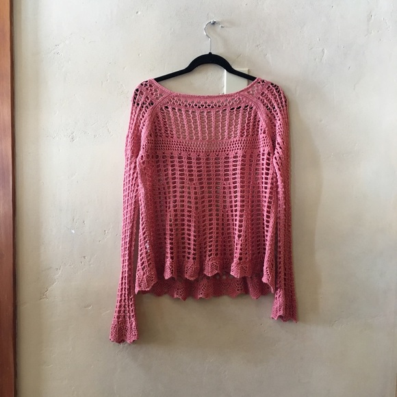 Free People Annabelle Crochet Pullover | S - Picture 6 of 6